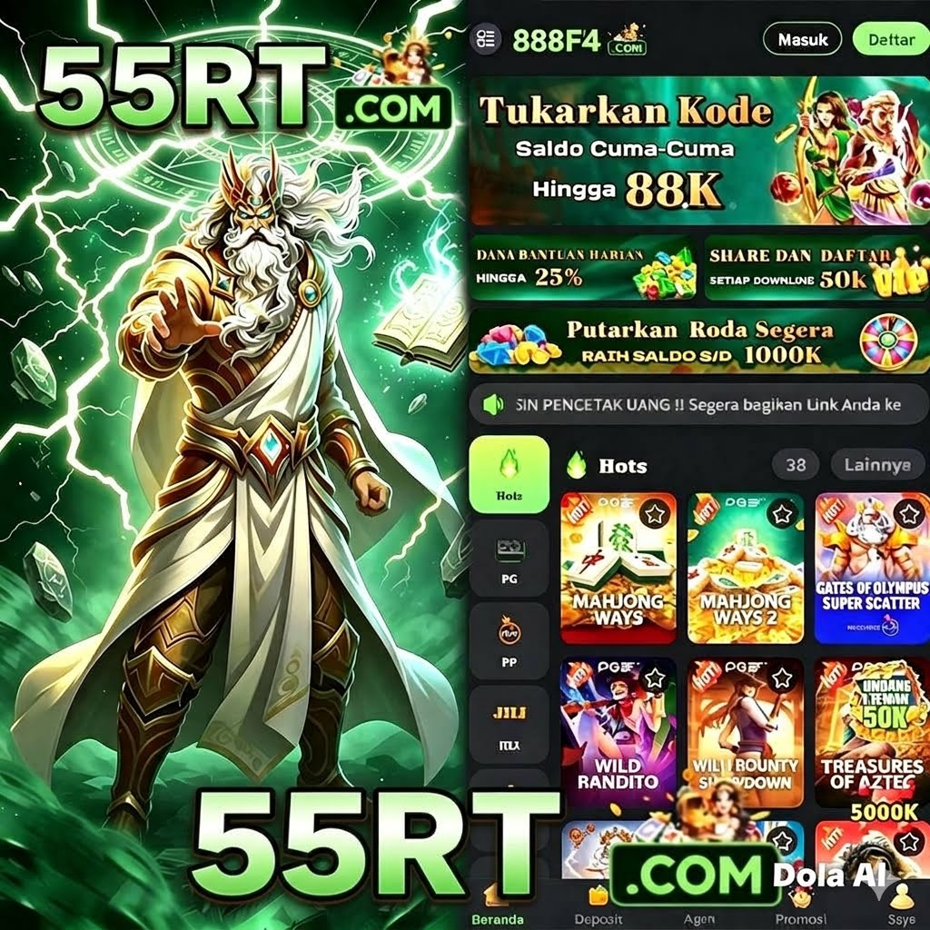 55RT - Destinasi Slot Online Indonesia dengan Ragam Tema Menarik
