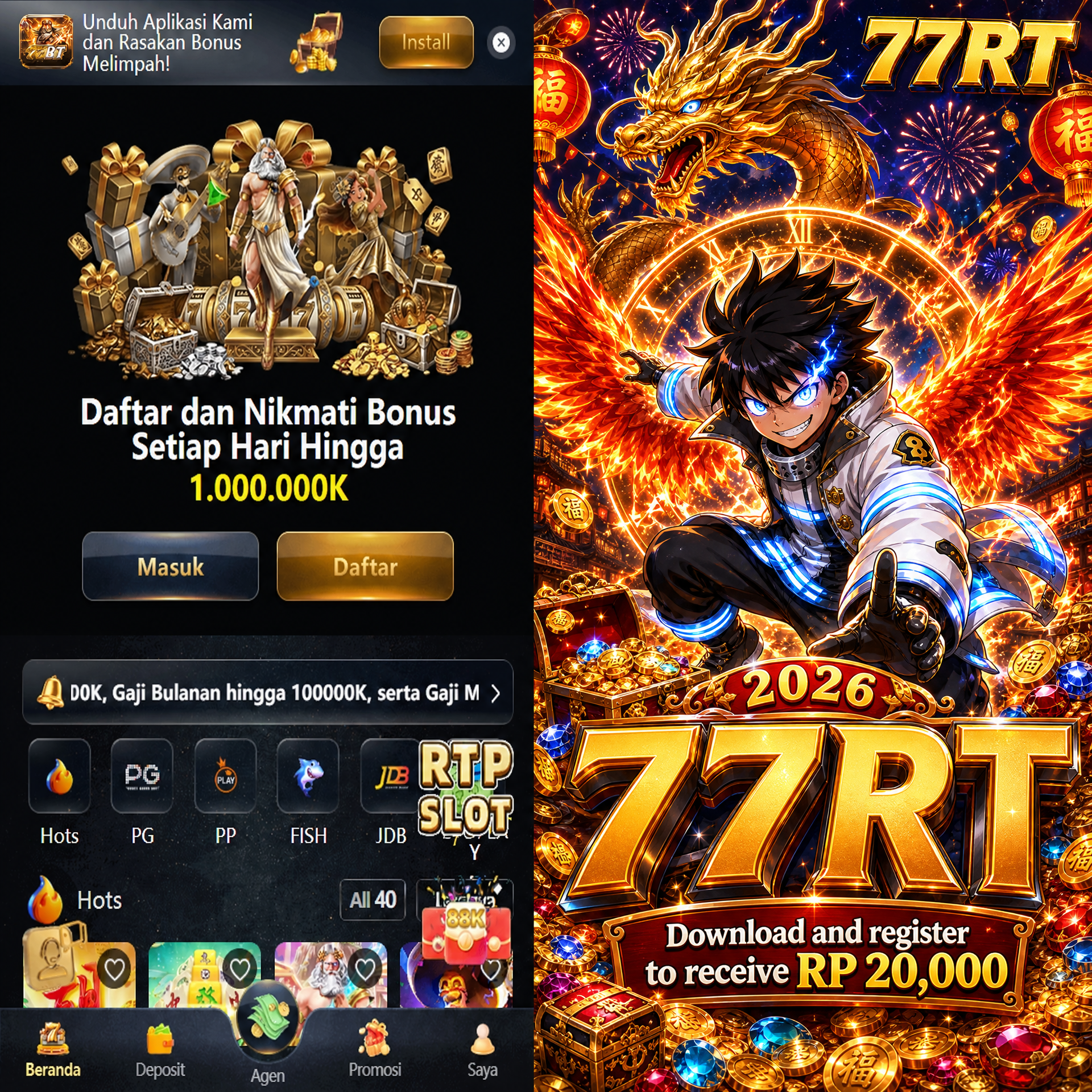 77RT - Slot Indonesia Jadi Pilihan untuk Menjelajahi Tema Slot Online Berbeda