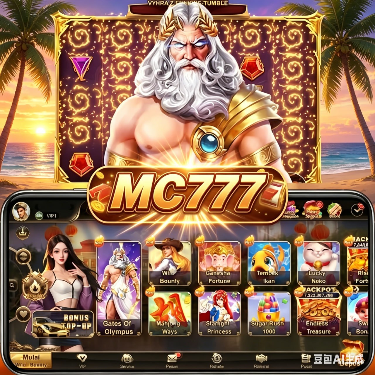 MC777 - Jelajahi Ragam Slot Online dengan Tema Menarik