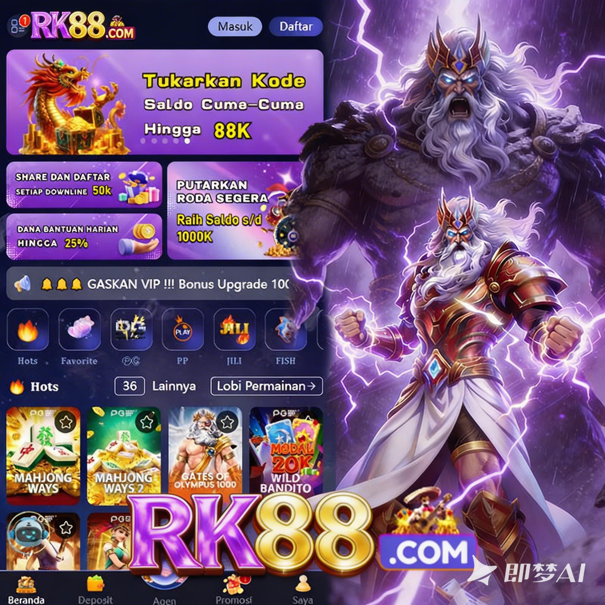 RK88 - Platform Slot Online dengan Pengalaman Bermain Terbaik